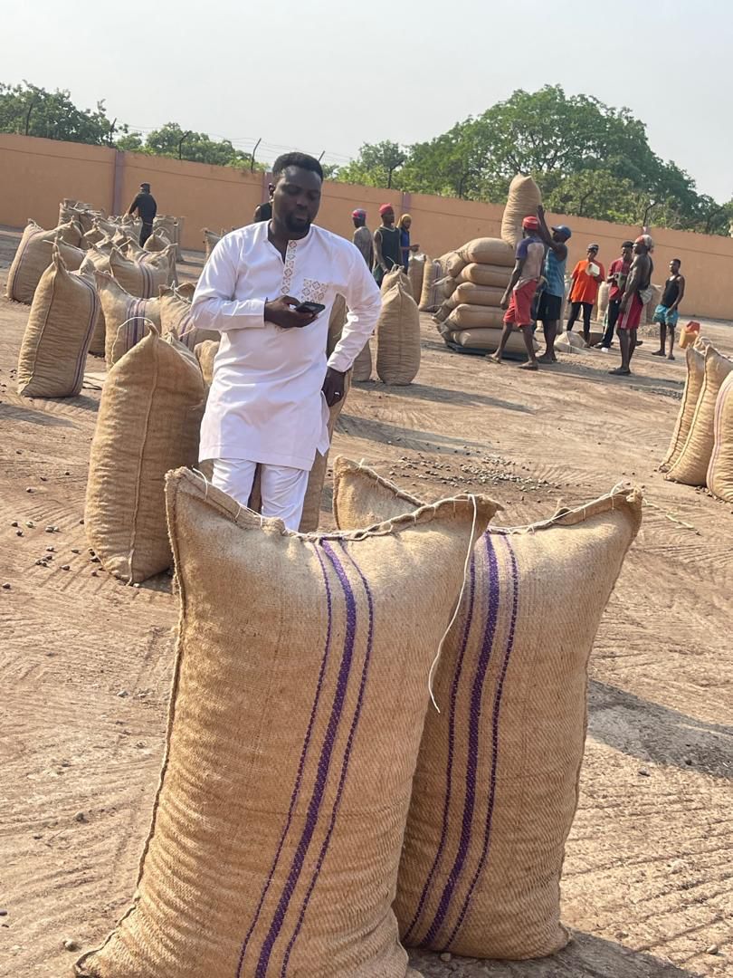 Agricultural produce at source